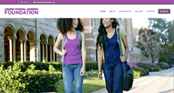 Desktop Screenshot of lpjfoundation.org